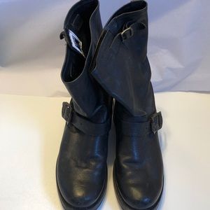 Frye Veronica Short Slouchy Boot Black - 7.5